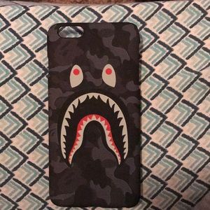 glow in the dark bape case